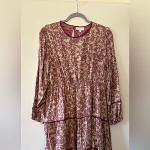 Floral Long Sleeve Dress